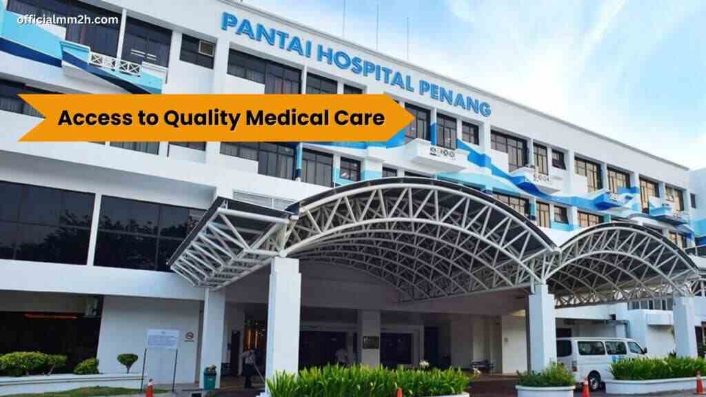 retiring in penang with good mecidal access