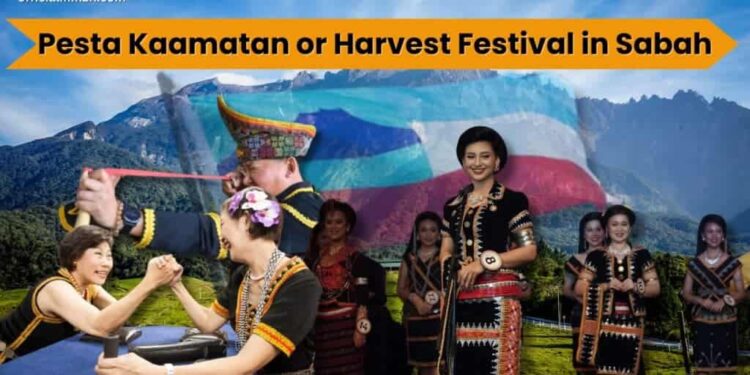 kaamatan festival in sabah in attracting foreigner and expats