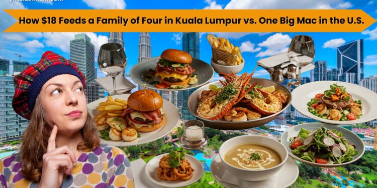 How $18 Feeds a Family of Four in Kuala Lumpur